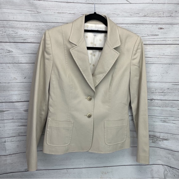 🍁 Tahari Arthur S Levine Lined Blazer Jacket Coat sz 6 - Picture 1 of 7